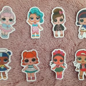 L.O.L Suprise Dolls Sticker 50pc